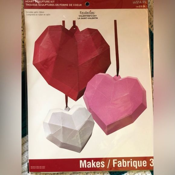 NWT heart sculpture kit Valentine - Picture 1 of 11